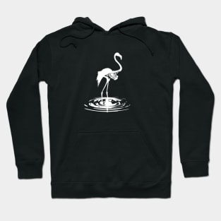 Bone Flamingo Hoodie